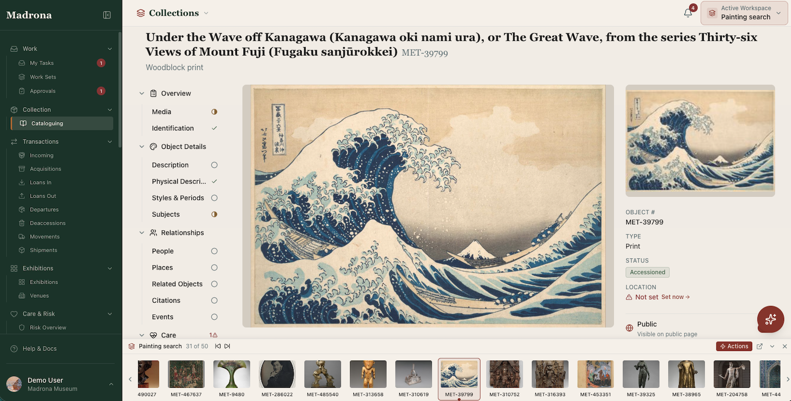  Object Details With Workspace